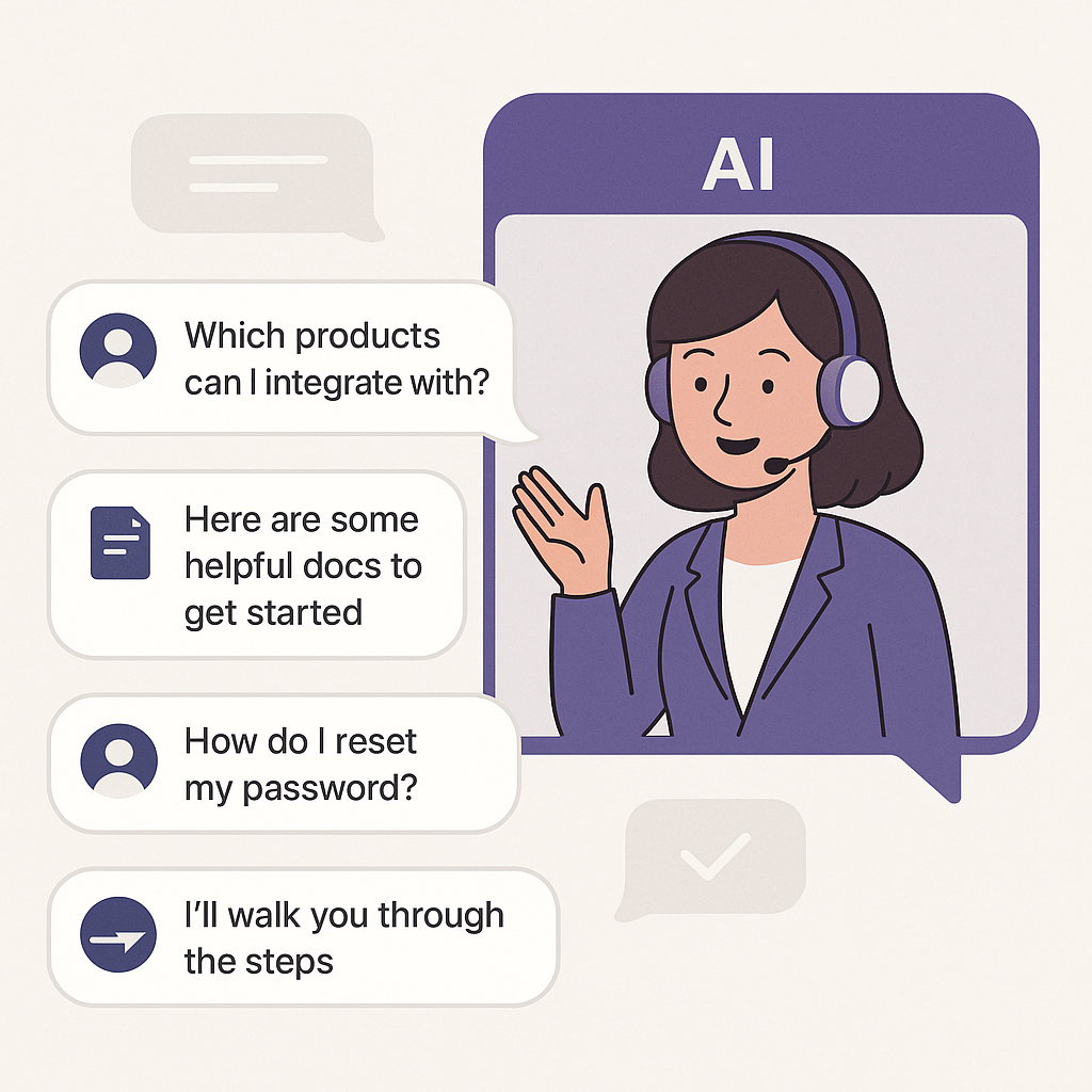 AI Concierge Chat Interface