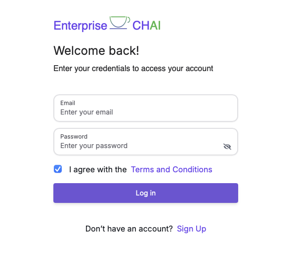 Login Page